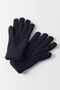 Black Winter Knit Women's Gloves Black Gloves - 8
