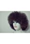 Unisex Attachable Tail Wolf Fur Hat Mink Hat - 7