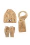 Children's Hat Scarf Gloves Set - 2