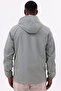 Men's Mint Green Detachable Hooded Raincoat - 8