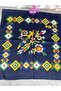 Çengelköy Pattern Bandana Set of 4 – Colorful Cotton Writing Patterned Scarf & Hair Accessory - 2