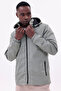 Men's Mint Green Detachable Hooded Raincoat - 6