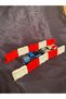 Red and White Mini Traffic Barrier Set – 10-Piece Toy Road Barrier - 6
