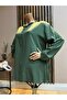 Women's Hijab Clothing Drawstring Lace-Up Cotton Tunic - 4
