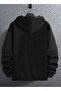 Unisex Chicago 23 Printed Zippered Hooded Sweatshirt - 2