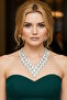 Silver Color Stone Evening Dress Necklace - 2
