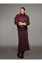 Rmz Gi̇yi̇m Farkiyla Waist Drawstring Knitwear Skirt