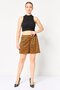 Women Allover Print Basic Shorts, Multicolor - 2