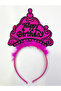 Happy Birthday Written Neon Color Crown 12 Pieces - 4