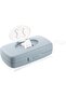 Wet Wipes Box Wet Wipe Dispenser - Refillable, One-Hand Operation, Grey - 3