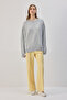 Ribbed Pants with Elastic Waist - 5