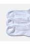 Senior Boys White Mid Length Socks Set (3 Pairs) - 2