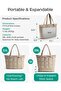 Expandable Puffer Tote Bag for Women - 2