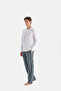 Long Sleeve Pajama Tk. - 2