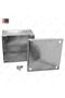 GI Adaptable Plain Galvanised Junction Enclosure Box (100x100x50mm) - 3