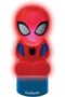 NS01SP Spiderman Nightlight & Speaker for Children, Color Change, Blue/Red - 4