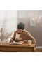 قلم حبر جاف من IM Writing Rituals - أزرق هادئ متدرج، طرف متوسط، حبر أزرق، علبة هدايا - 4