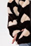 Children's Plush Coat with Heart Pattern, Hood, Kangaroo Pocket, Rb-670 - 8