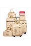 Multicolor Choose Trolley Luggage Set 4 Wheels 6pcs Suitcase Set With Tote Bag For Wedding Usage