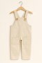 100% Cotton Organic Unisex Salopet Woven Jumpsuit - Comfortable Soft Texture - 5