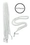 10 Pieces of 99-Bead Prayer Beads 10mm Hajj Umrah Gift - White - 7