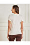 Women Beige Basic T-Shirt - 3
