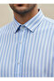 Men Regular Fit Striped Long Sleeve Shirt - 4