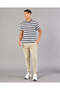 Men Beige Basic Track Pants - 2