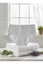 Set of 3 Corded Fabric Ribbed Knit Bato Panties That Combine Comfort and Naturalness
