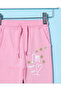 Infant Girls Pink Placement Print Active Pants - 2