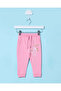 Infant Girls Pink Placement Print Active Pants