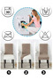 BRAND Velvet Chair Cover/ Chair Slipcover 6-Pack QUALITY - 5