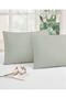 2 Pieces Solid Color Pillowcases 100% Cotton