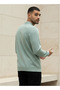 Men Long Sleeves Textured Polo T-shirt - 3