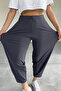 Women's Crepe Balloon Pants Without Belt - 6