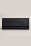 Genuine Leather Magnetic Flip Card Holder & Wallet – 12 Card Capacity, with Phone and Coin Compartment - 4