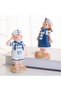 Nautical Sailor Boy & Girl Figurines – Resin Decor Statues for Home, Office & Kids Room - 5