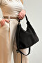 Enyola 100% Genuine Leather Modern Design Puppy Shoulder and Crossbody Bag - 3