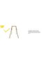 GROWING GIRAFFE WOODEN SWING SET - 5