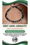Certified Indian Agate-Hematite Natural Stone Macrame Bracelet Odt029