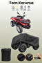 Black Kuba Racer 380 Atv Tarpaulin, Atv Protective Cover