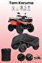 Black Kanuni 200 U Off Road Atv Tarpaulin, Atv Protective Cover