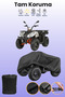 Black Mondial Venture 200 Atv Cover, Atv Protective Cover