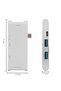 Adaptor USB 3.0 tip C, card SD, MicroSD pentru MacBook - 2