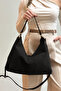 Enyola 100% Genuine Leather Modern Design Puppy Shoulder and Crossbody Bag - 2