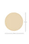 4 Pieces Beige/Stone Color Faux Leather Coasters 10X10 - 7