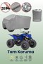 Grey Yamaha Yfm 50 Atv Cover, Atv Protective Cover