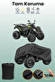 Black Kymco Mxu 300 Atv Cover, Atv Protective Cover