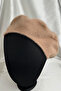 Soft Texture Plain Pattern Painter Beret - 5