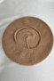 Soft Texture Plain Pattern Painter Beret - 4